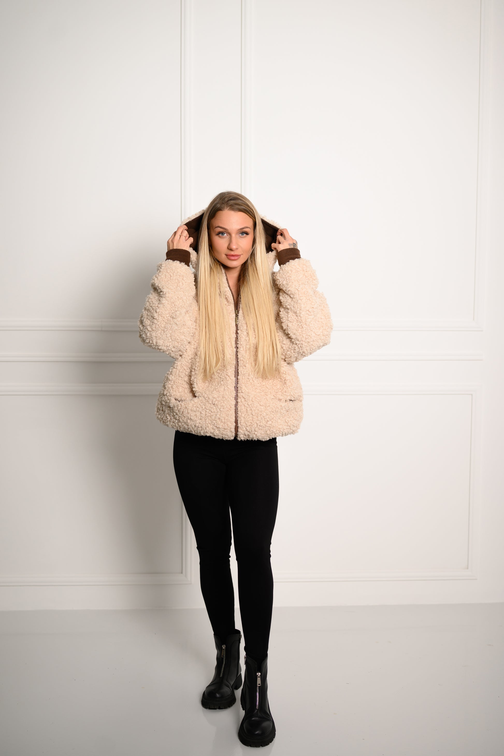 FC Cream Teddy džemperis - striukė